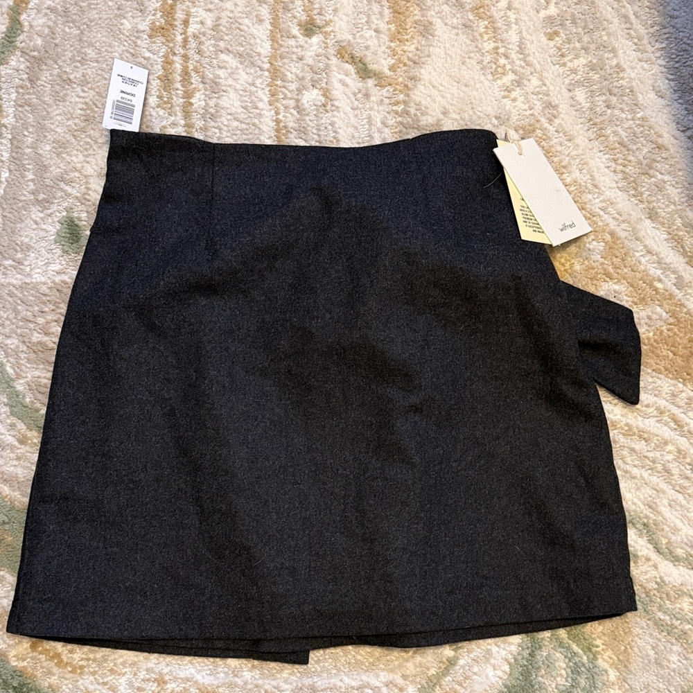 Wilfred Charcoal Skirt